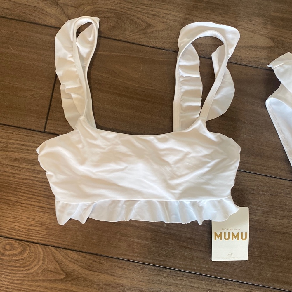 Show Me Your Mumu White Two Piece
